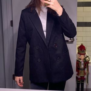Doubled Breasted Menswear Blazer